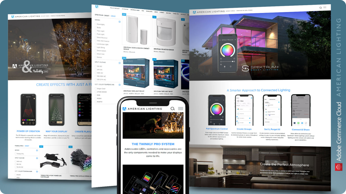 American Lighting — B2B & B2C Digital Unification